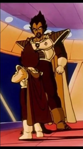 King Vegeta gives his son a Saiyan History lesson