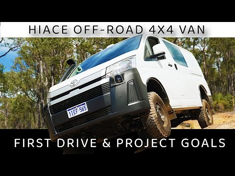 HIACE 4x4 Off-Road FIRST IMPRESSIONS and PROJECT AIMS ‪@4xoverland‬
