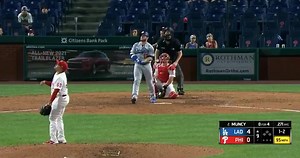 4.8K views · 676 reactions | Mighty Max Muncy pulverizes a ball to make it 5-0 #Dodgers in the 9th! | Dodger Dialogue | Facebook