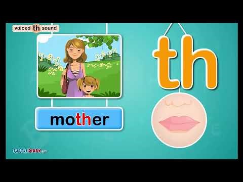 Voiced Digraph /th/ Sound - Fast Phonics - Learn to Read with TurtleDiary.com - Science of Reading