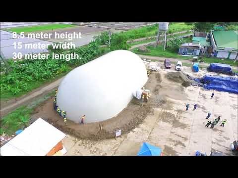 Philippine Monolithic Dome Disaster Proof Structure Construction Process Video Presentation