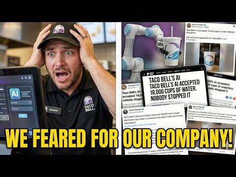 Taco Bell's AI Accepted 18,000 Cups of Water. Nobody Stopped It