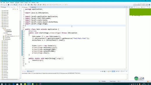 JavaFX 116课，FXML 接着上节课继续讲解