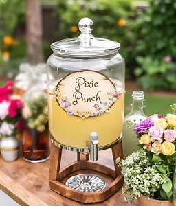 Editable Fairy Garden Drink Label – Pixie Punch, Baby Shower (digital Download) - Etsy