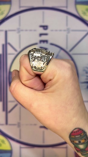 Handcrafted Silver Fallout Pip-Boy Ring | Unique Etsy Find