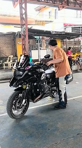 Our bunso started the basic motorcycle training. Lesson #1 - Balance | Aris Cuevas