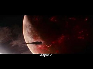 Escena de inicio de star wars 9