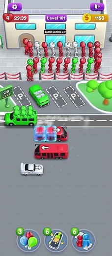 Crowd Express Level 101 Game Walkthrough Solution