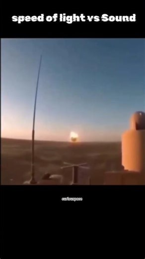 LIGHT vs. SOUND (Wait for the BOOM!) speed of sound