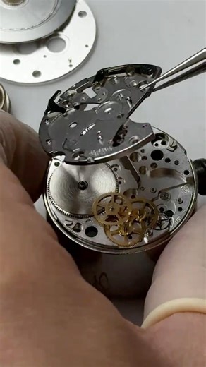 Baume & Mercier Watch Movement Disassembly | Swiss Watch Restoration #watchesandwonders #timepiece