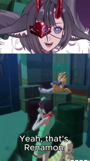 Renamon fanart be like #memes #shorts #digimon