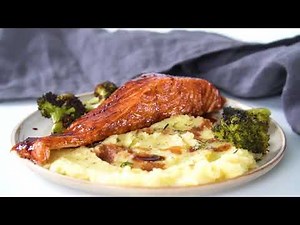 Bourbon Glazed Salmon