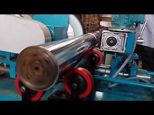 TUBE AND PIPE POLISHING MACHINE ✓
