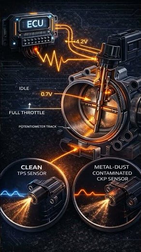 How Throttle Position Sensor (TPS) Works & Why It Matters for Engine Performance #throttlecontrol