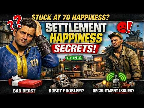 Fallout 4 Settlement Happiness Explained: How It REALLY Works