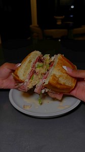 ✨ ULTIMATE GRINDER SANDWICH RECIPE ✨Get ready to level up your sandwich game with this crispy, loaded, flavor-packed grinder! 🥖 A perfect quick and easy summer meal that takes 15 minutes to prepare ✨ Ingredients: 1 fresh Italian baguette or roll, 2-3 slices deli ham, 2-3 slices deli turkey, 2-3 slices salami or pepperoni, Crisp cooked bacon strips, Shredded lettuce, 2–3 slices provolone cheese, 2–3 slices american cheese, Tomato slices (optional), Red onion slices (optional), Peperoncini Pepper