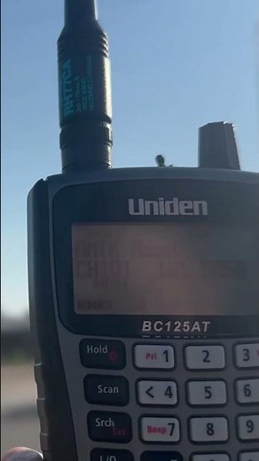 Amtrak defect detector with my new BC125AT! #fyp #railfanning