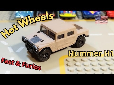 Hot Wheels Hummer H1 - Fast & Furios Series - 1/64 diecast (no commentary)