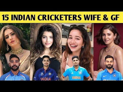 12 Indian Cricketers Beautiful Wife & Girlfriend | ICC World Cup 2023 Players and their Wife