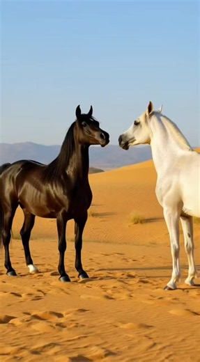 Freedom of a Wild Horse in Nature