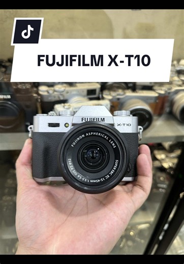 📸 FUJIFILM X-T10 KIT 16–50mm – GIÁ 10.000.000đ Mirrorless nhỏ gọn, màu Fuji đặc trưng, cực hợp chụp chân dung, du lịch & đời thường. 🔹 Cảm biến APS-C X-Trans CMOS II 16.3MP 🔹 Chip EXR Processor II xử lý nhanh 🔹 Film Simulation cho màu Fuji đặc trưng 🔹 Kính ngắm điện tử EVF sắc nét 🔹 Quay video Full HD chất lượng cao 🔹 WiFi truyền ảnh nhanh chóng 🔹 Lens Fujinon XC 16–50mm OIS có chống rung quang học 🛠 Bao test 7 ngày – Bảo hành 3 tháng 📞 0812393042 📍 Hà Nội 📦 Ship COD toàn quốc – đồng