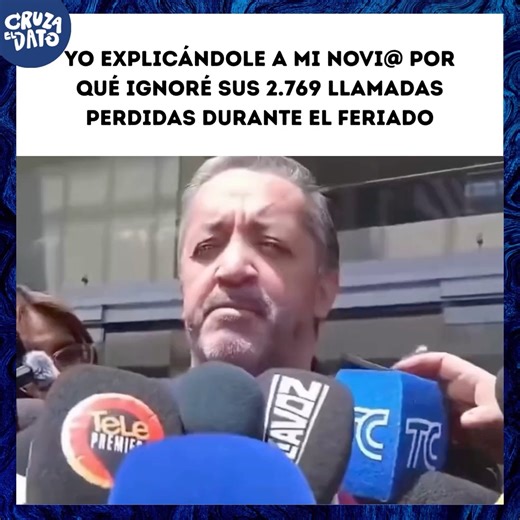 Cruza El Dato on Instagram: "Pov: Llegas el miércoles a dar explicaciones después de 4 días de "desconexión total". 🤡 La "Doctrina Álvarez" llegó justo a tiempo para salvarnos el Carnaval: ✅ 2.769 llamadas perdidas = "Error del sistema". 📉 ✅ No apareces en el GPS = "Se estaba cargando". 🔋 ✅ Te vieron en un video = "No existe incumplimiento, yo me presenté después". ✋ ¡Justicia poética para los que amamos el modo avión! ✈️✨ ¿Vas a aplicar la del grillete o vas a ser frontal? Cuéntanos tu plan