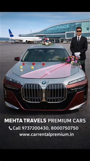 Premium | Luxury | Wedding | Car | BMW | 7 Series | Service | Ahmedabad | Anand | Nadiad | Vadodara