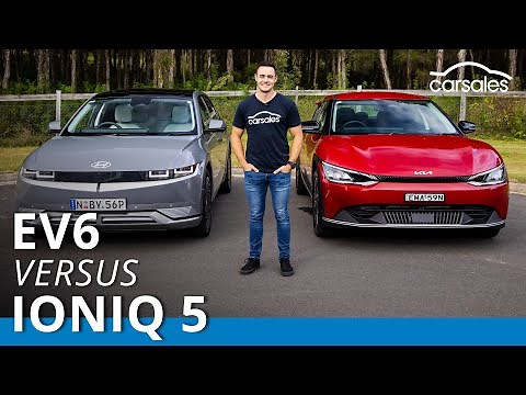 Hyundai IONIQ 5 and Kia EV6 2022 Comparison @carsales.com.au