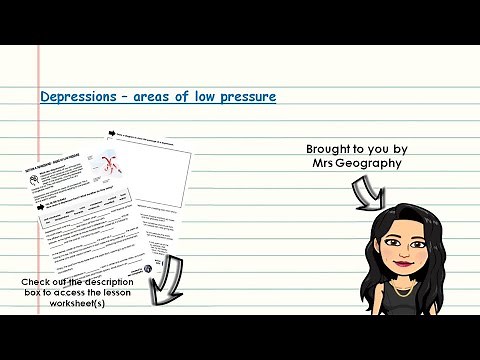 Depressions; Areas of low pressure