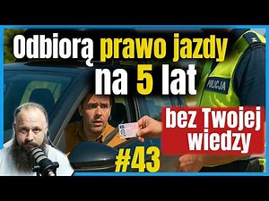 Kierowcy tracą prawo jazdy, nie mając o tym pojęcia!? Nowe Przepisy. #043