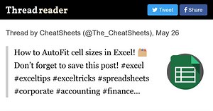 Thread by @The_CheatSheets on Thread Reader App