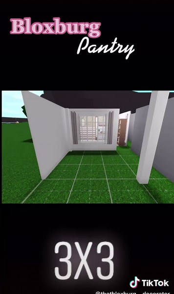 3x3 Bloxburg Pantry 😋😚 comment some ideas! #PerfectAsWeAre #BestSeatInTheHouse #bloxburg #blowup #fyp #viral #foryoupage #bloxburgdecorator