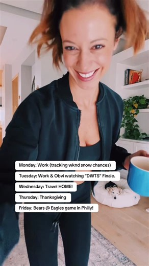 Cheryl Scott on Instagram: "New week! Lessss goooooo! #dwts #bears #eagles"