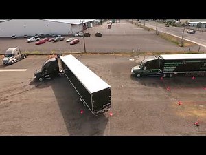 Drone View 90 Degree Alley Dock