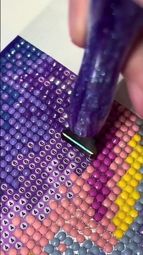 AB’s 😍 #satisfying #diamondpainting #diamondart #asmr #hobby