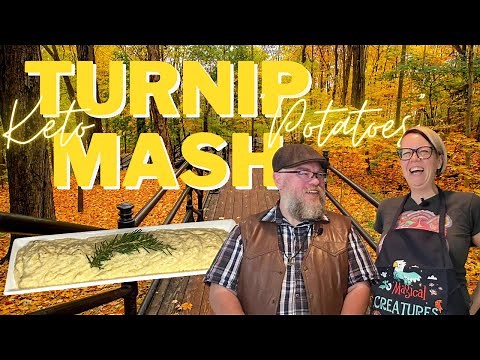 Lets Make Keto Mashed Turnips | Keto Thanksgiving