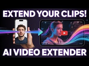 Extend Your Clips to Full Videos by AI Video Extender!