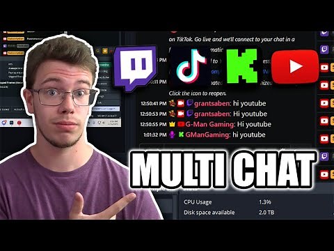 How to Add Multi Chat in OBS Studio (2025 Tutorial)