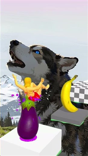Squeezy Girls Epic Satisfying Gameplay #472 - Husky Wolf Green 🐺❄️