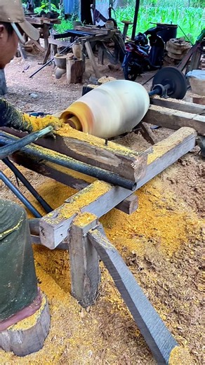 Bubut kendang jaipong ukuran sedang