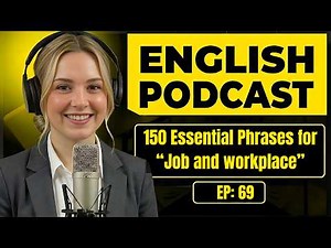 150 Essential Phrases & How to Talk Job and workplace in English | English Conversation Practice