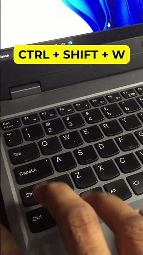 Forget Alt+F4 😱 Use This Shortcut to Close All Browser Tabs Instantly! #shortcutkeys #windows