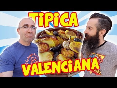 Typical food from the Valencian Community with JOE BURGER CHALLENGE - PAELLA ??