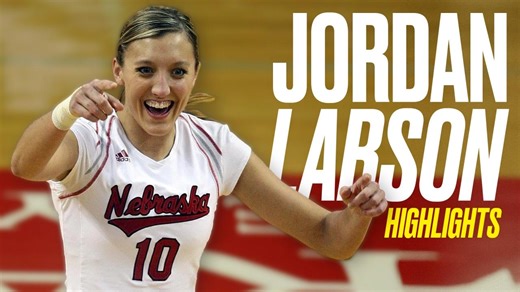 Jordan Larson highlights from Nebraska volleyball's 2006 championship