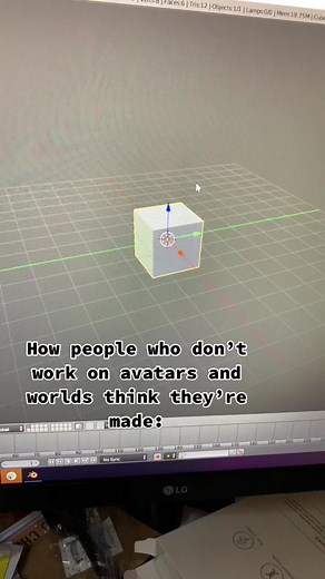 Simplified 3D Avatar Creation in Blender for VRChat