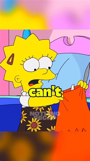 LISA WEARS MARGE'S OLD DRESS!? #simpsons