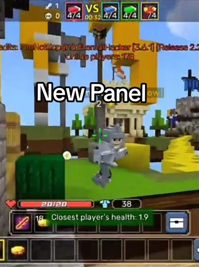 New Admin Panel v2.2.7 For Blockman Go v3.6.1#tiktok #viral #menu #painel #minecraft