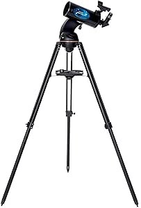 Celestron 22202 AstroFi 102 Wi-Fi Maksutov Wireless Reflecting Telescope, Black