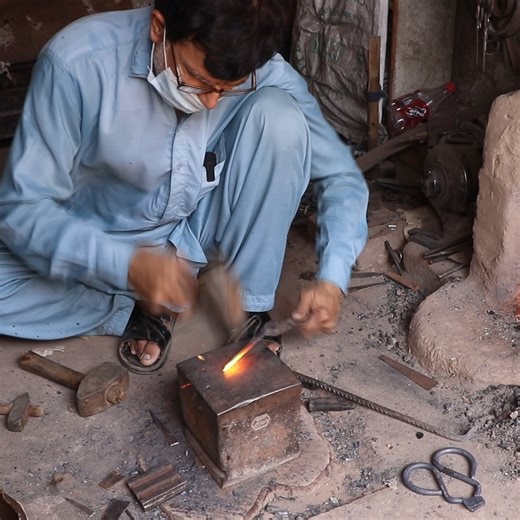 960K views · 10K reactions | Scissor forging #manufacturing #howitsmade #forging | PopCrafts | Facebook