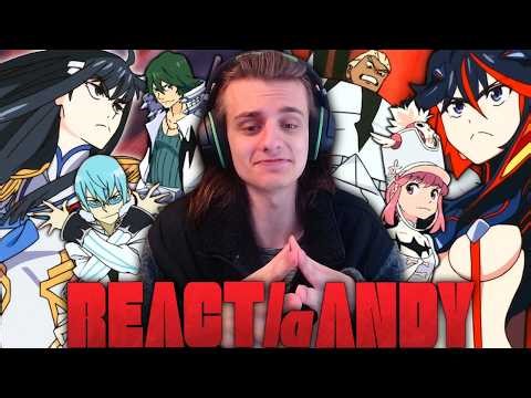 Kill la Kill, the most gooner anime? - React Andy The Movie (Part 1)